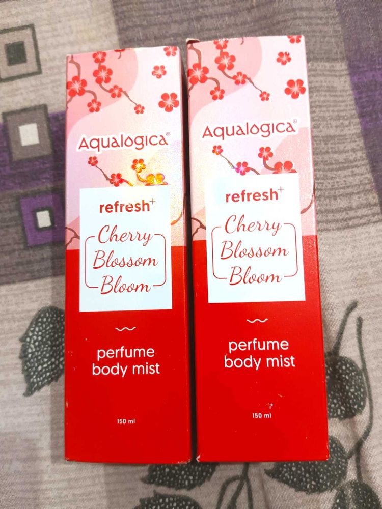 (Pack of 2) Aqualogica Refresh Cherry Blossom Mist