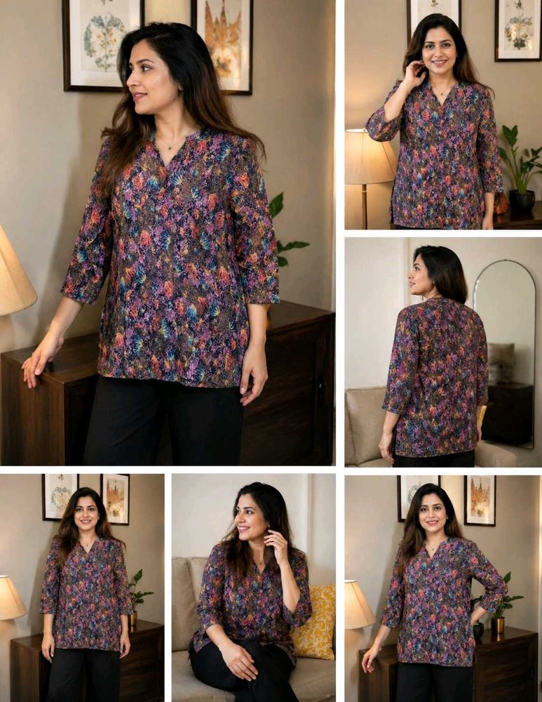 Floral Print Top