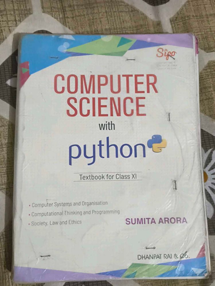 Computer Science with Python Textbook