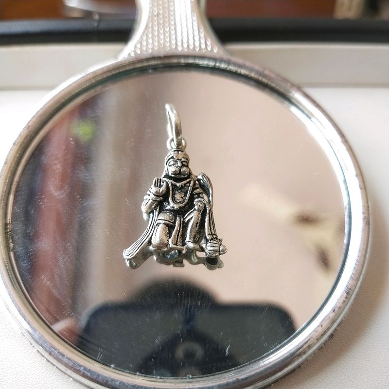 925 Silver Oxidised Hanuman Ji Pandent