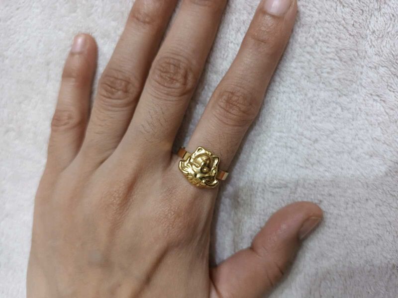 Versace designer ring