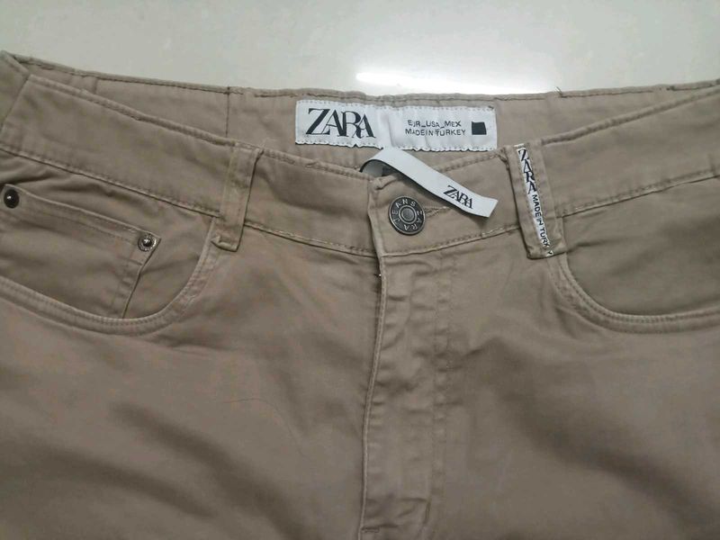 ✨💯 ORIGINAL ZARA FORMAL SKIN BEIGE CHINOS