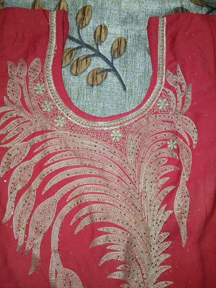 Red Kurta Eid Dress