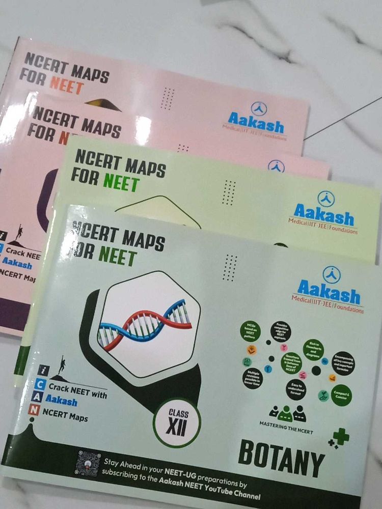 Aakash NCERT Maps for NEET Class 12 Botany