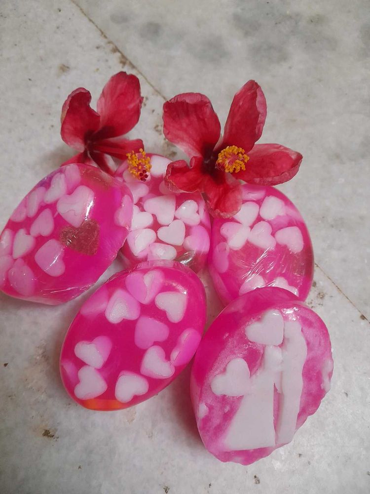 Handmade Heart &amp; Couple Soaps