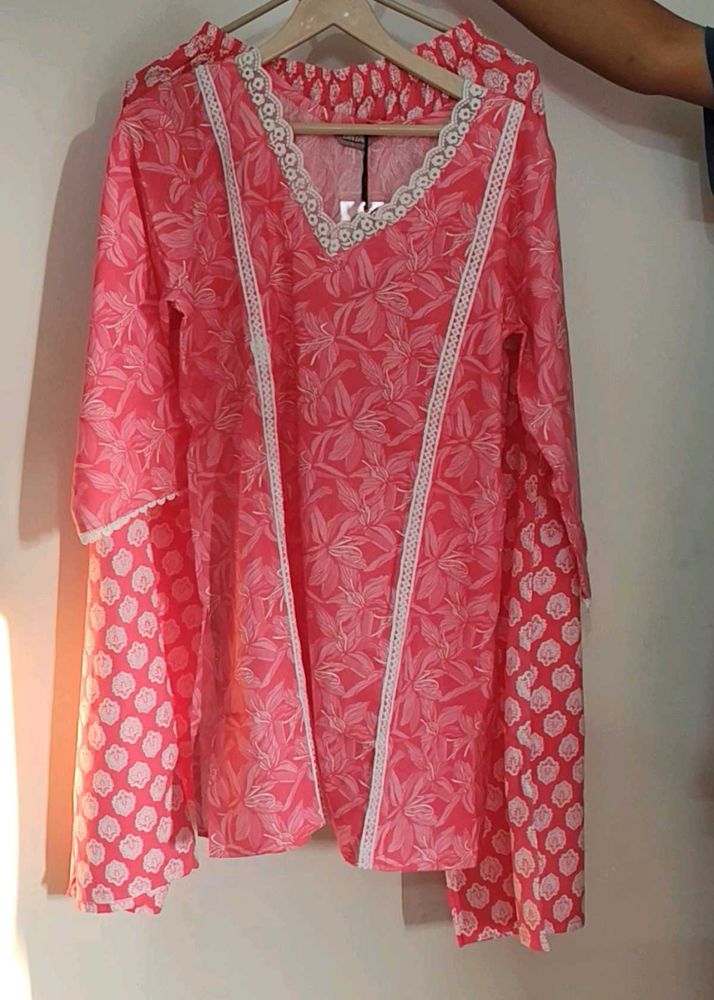co-ord set in cotton..
