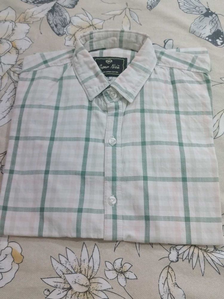 Men's Checked Casual Shirt