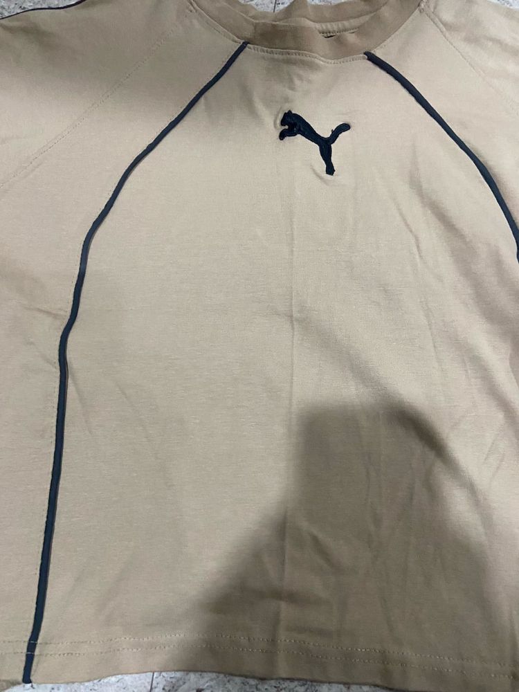 original puma croped tee