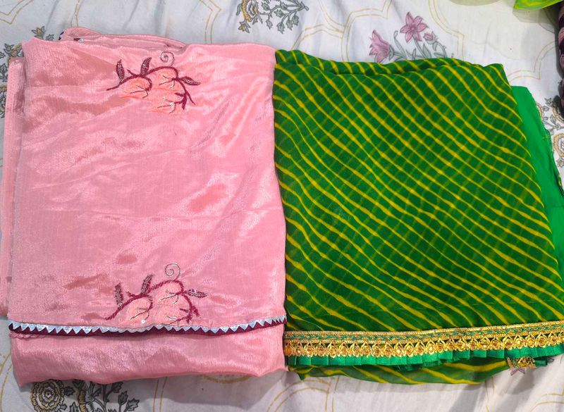 lehriya saree