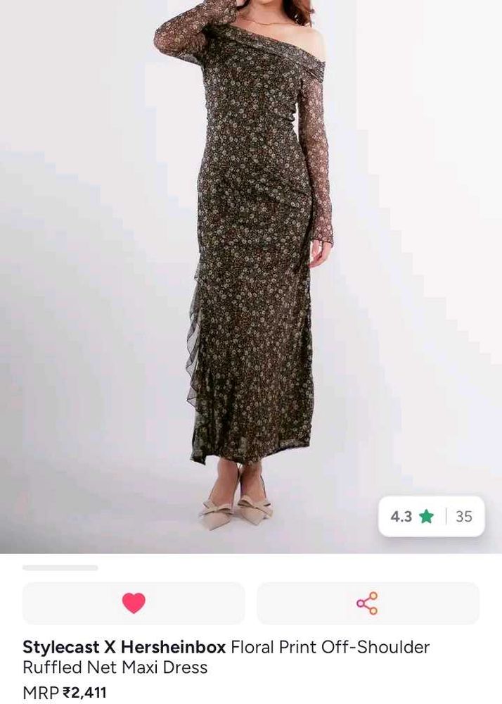 stylecast-x-hersheinbox Floral Print Off-Shoulder