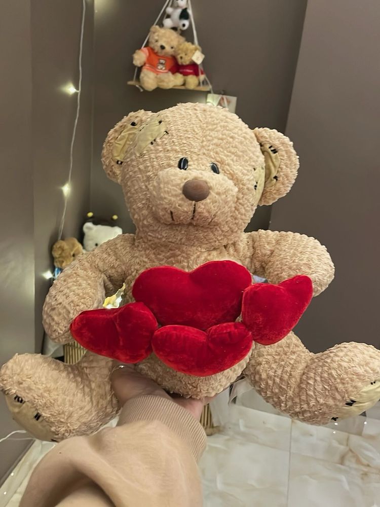 Cute Teddy Bear with Hearts ( Valentine Special)