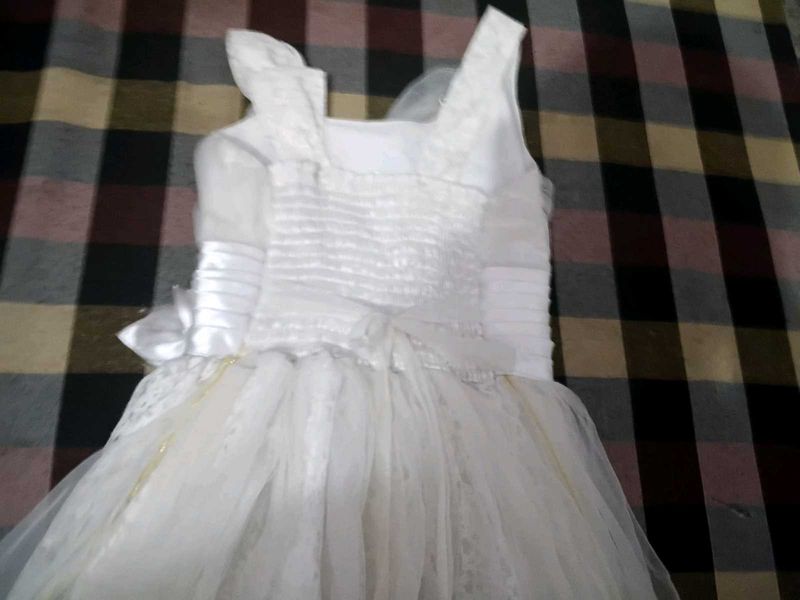 Elegant White Gown