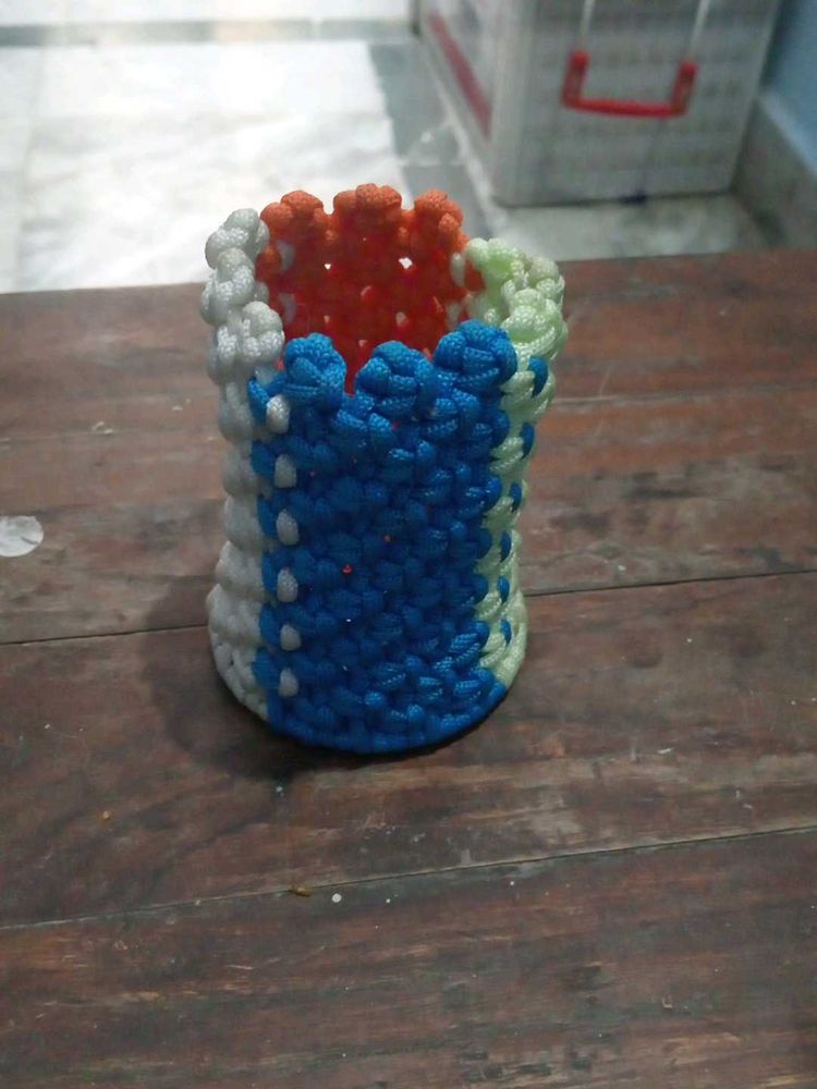 Macrame Pen Holder