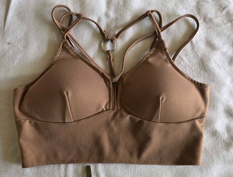 Stylish Bikini Top - Tan