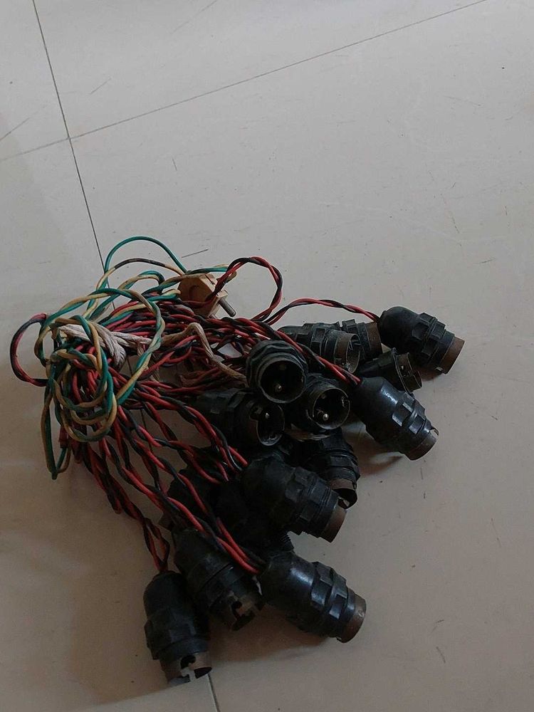 Vintage Bulb Holder String Lights