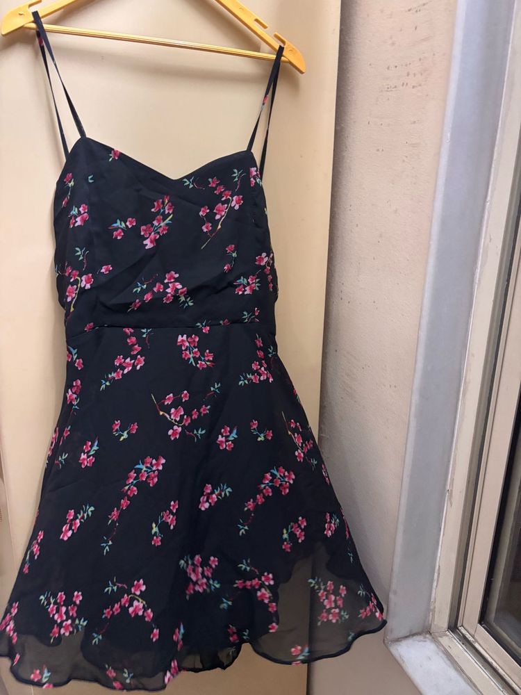 Floral Print Mini Dress