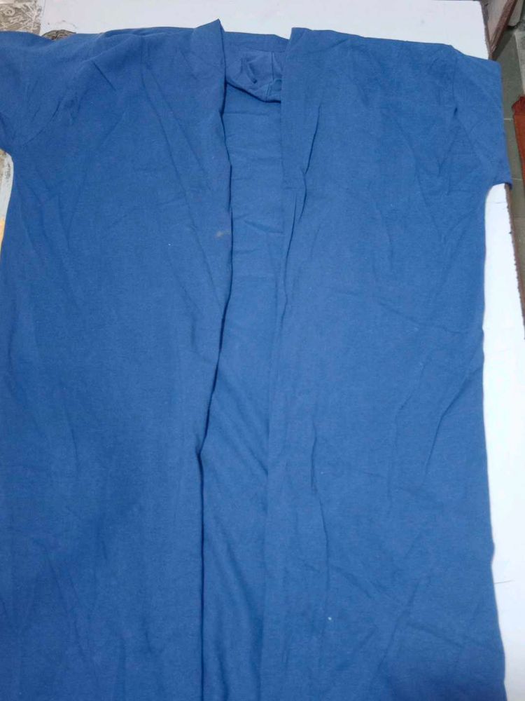 Blue Kimono Style Cardigan