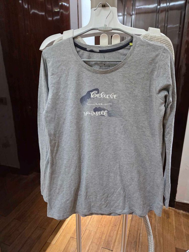 🇮🇳Freedom Sale🇮🇳Grey t shirt