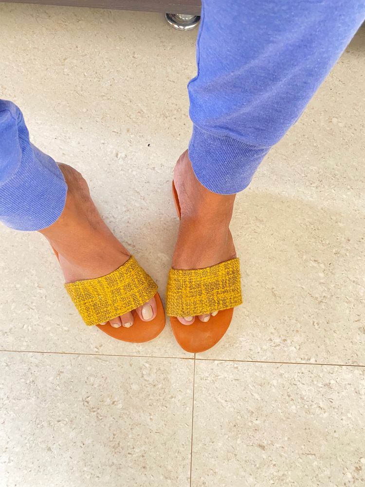 Mustard Yellow Flats