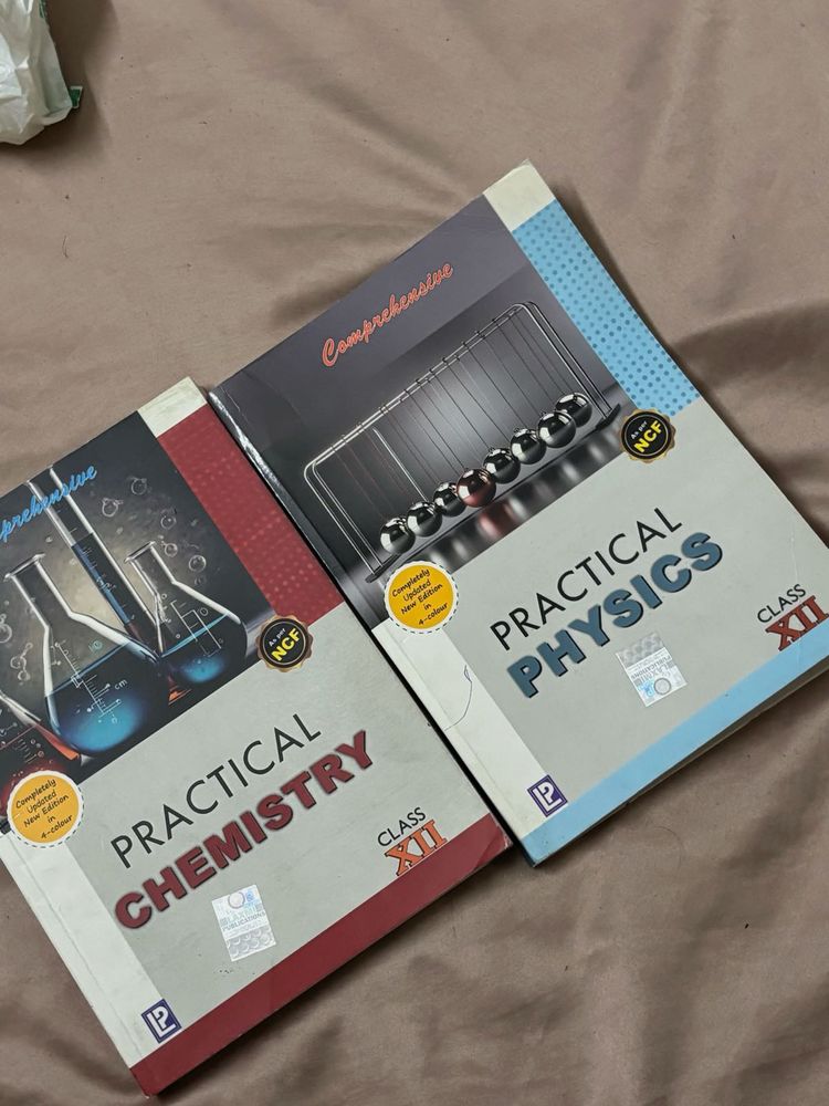 Practical Physics &amp; Chemistry Class XII Books