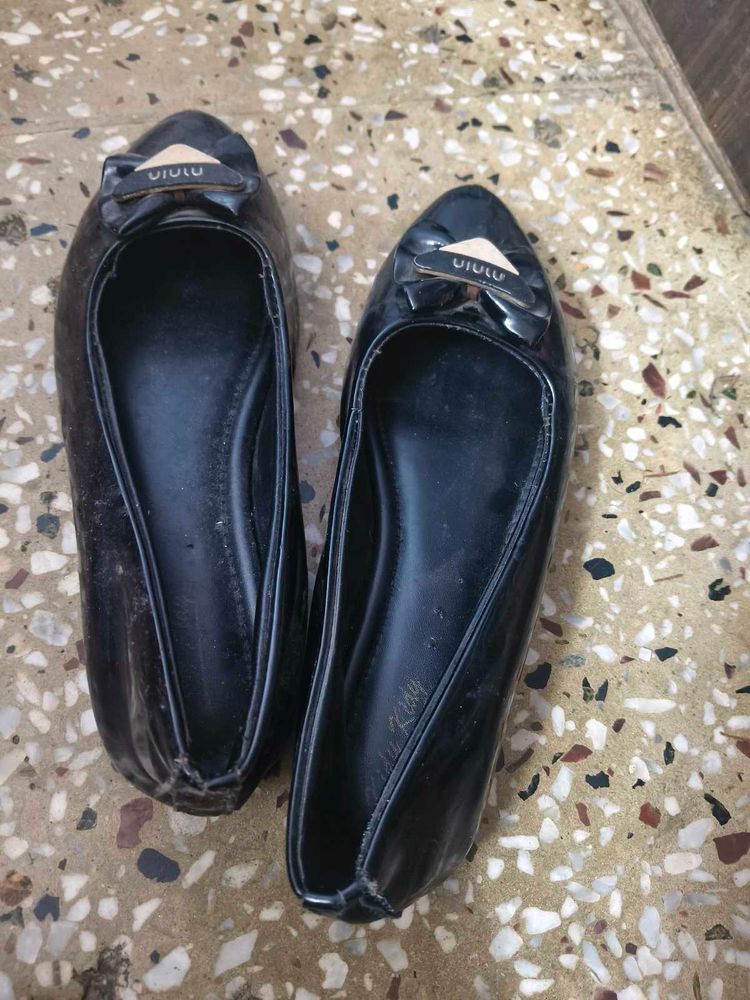 Black plain ballerina for 7-9 years girl