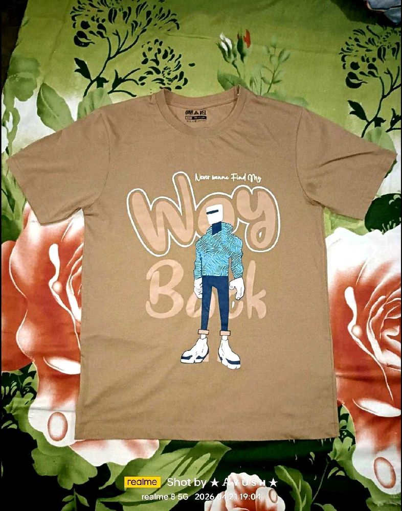 Cool Graphic Print T-Shirt for Men