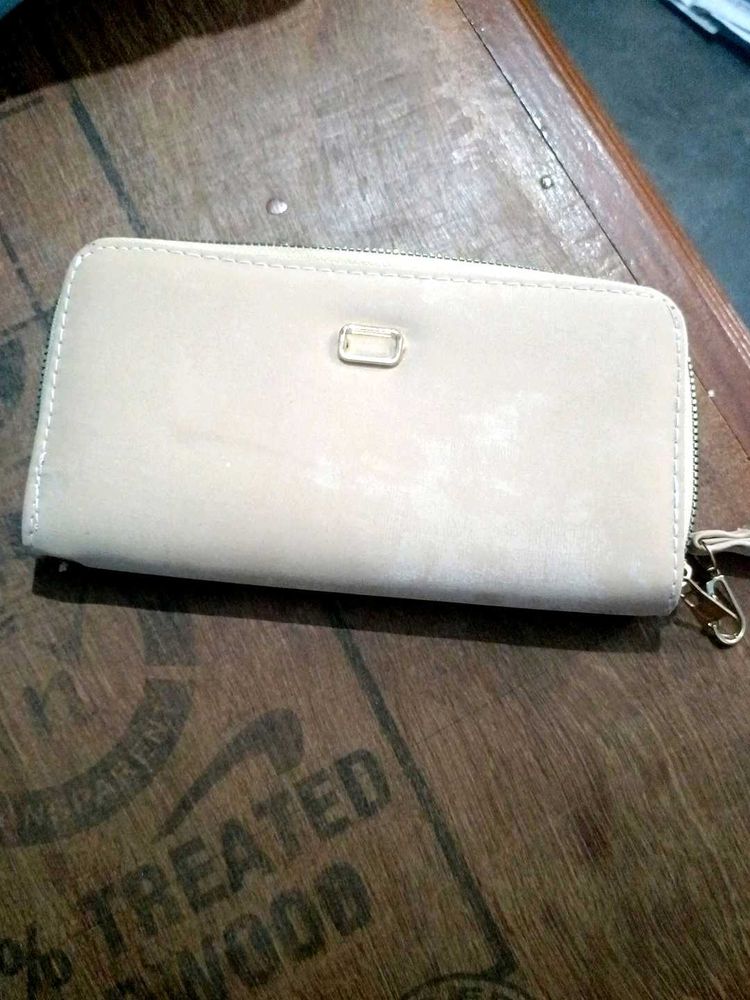 Stylish Cream Wallet