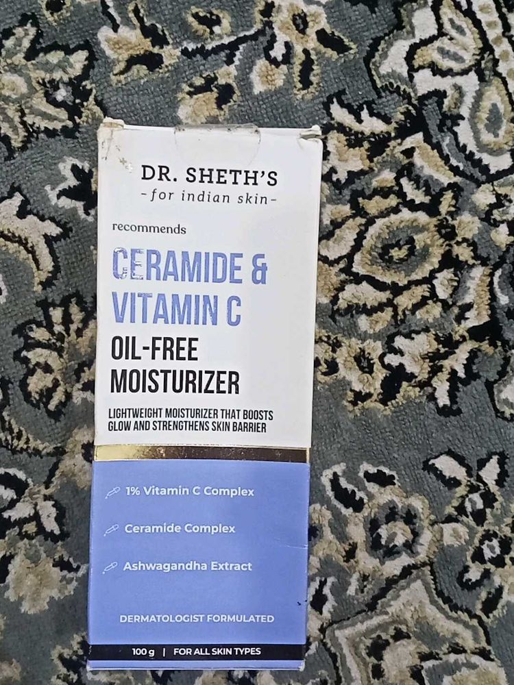 Dr. Seth's Ceramide &amp; Vitamin C Moisturizer 100 gm