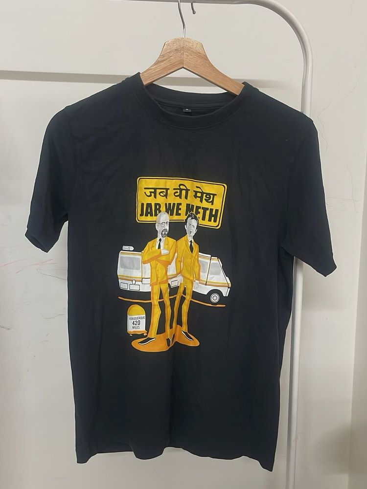 Funny "Jab We Meth" Graphic T-Shirt