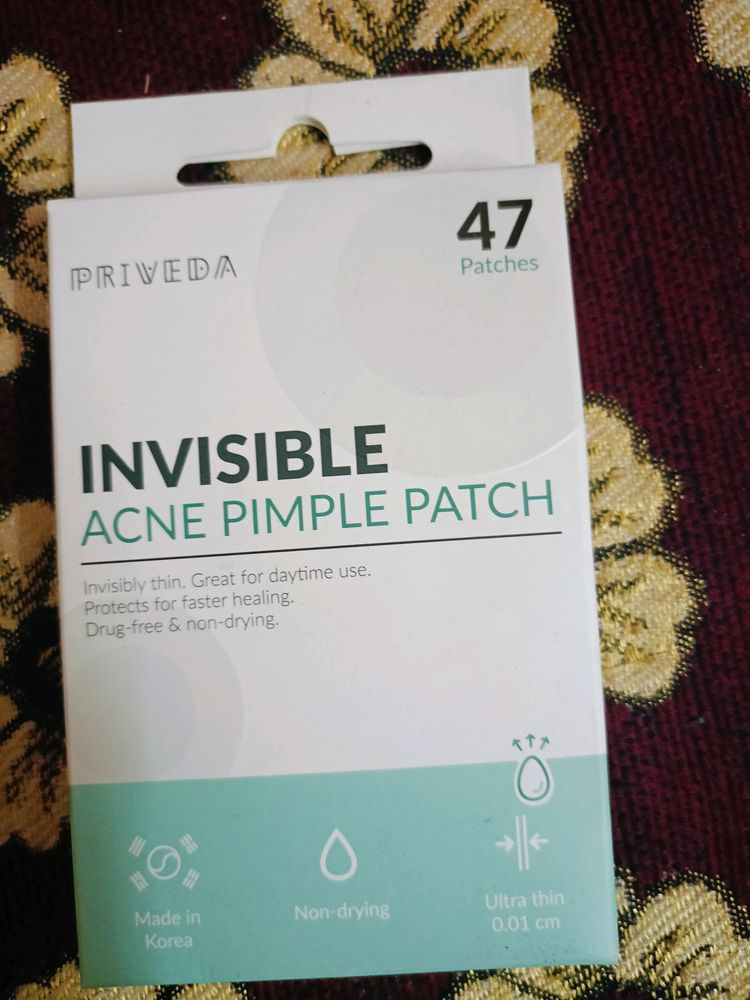 2 Combo Invisible Acne Pimple Patch