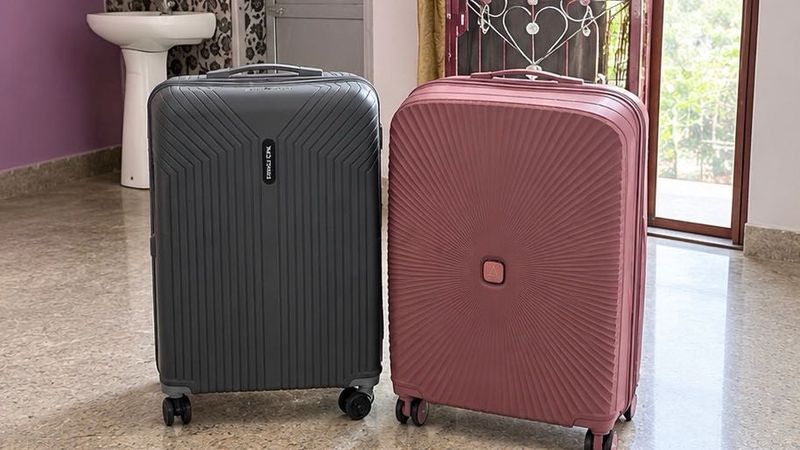 Set of 2 Stylish Luggage Bags