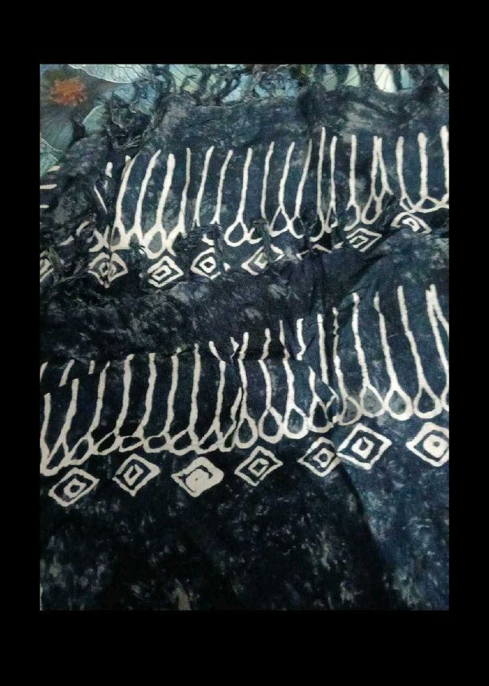 Unique Batik Print Scarf