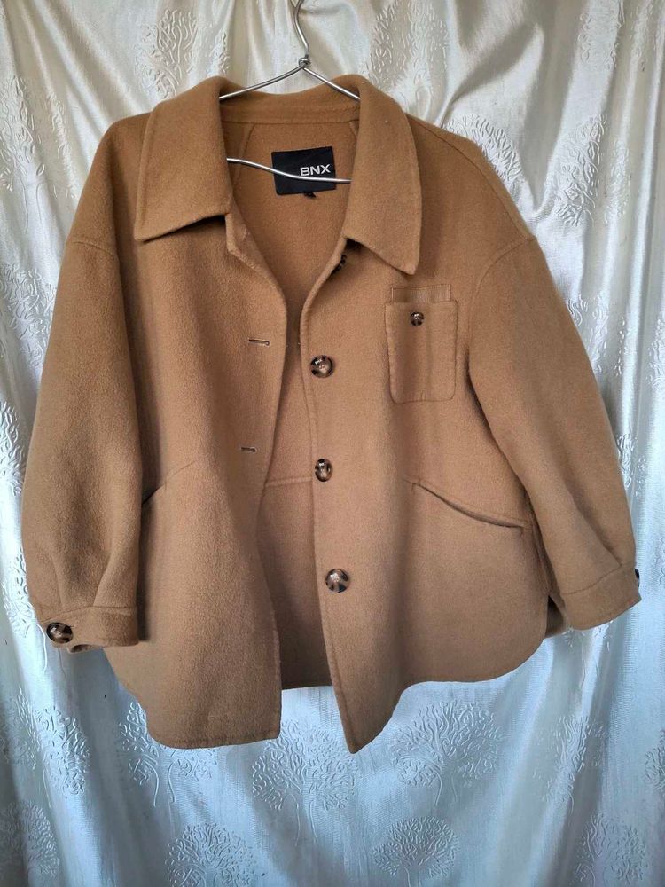 BNX Camel Oversized Jacket