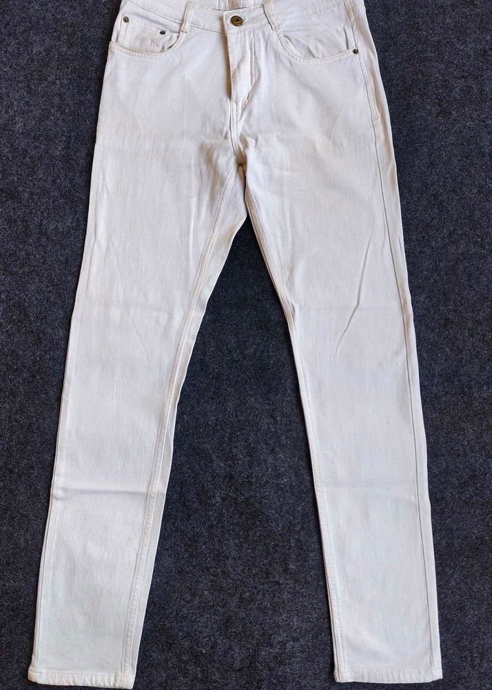 Cream Colored Jeans