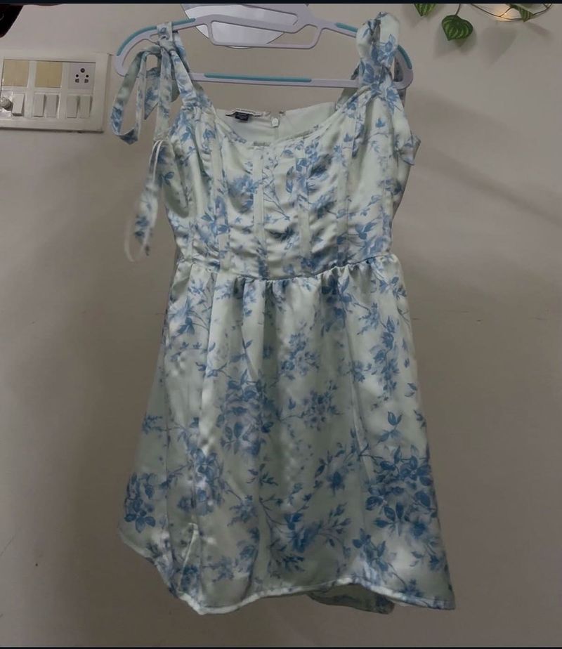 Floral Print Mini Dress