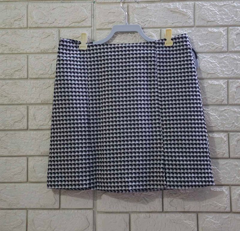 Esprit Black and White Mini Skirt
