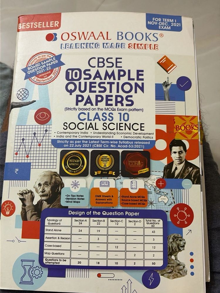 Oswaal CBSE Class 10 Social Science Sample Papers