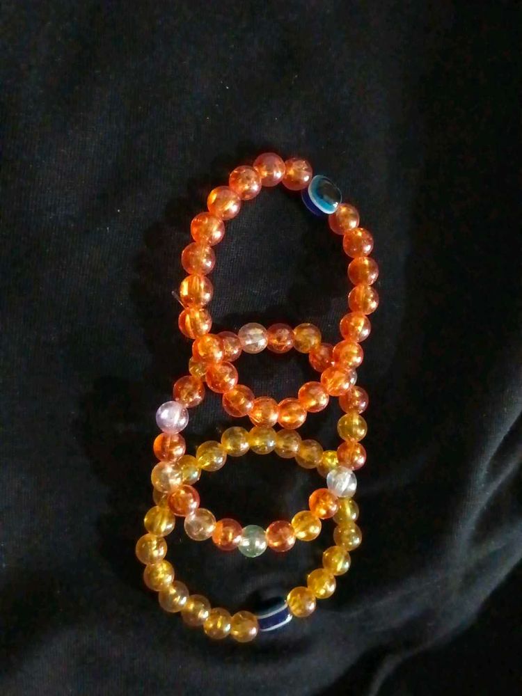 Set of 3 Beaded Bracelets