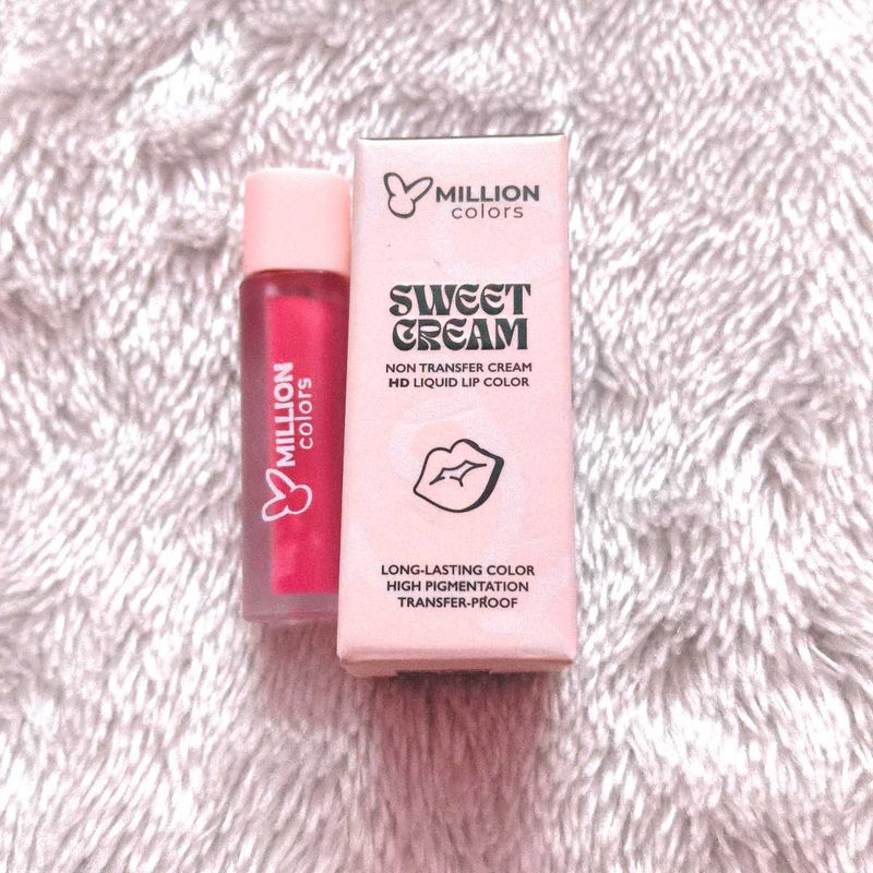 MILLION COLORS HD Sweet Cream Liquid Lipstick - Be