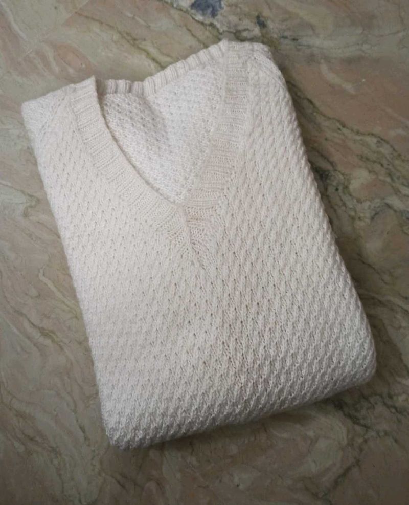 Classic Knit V-Neck Sweater