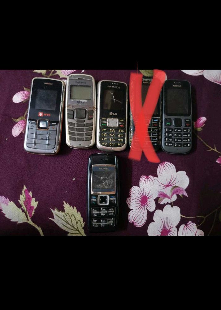 Combo Of Old Phones