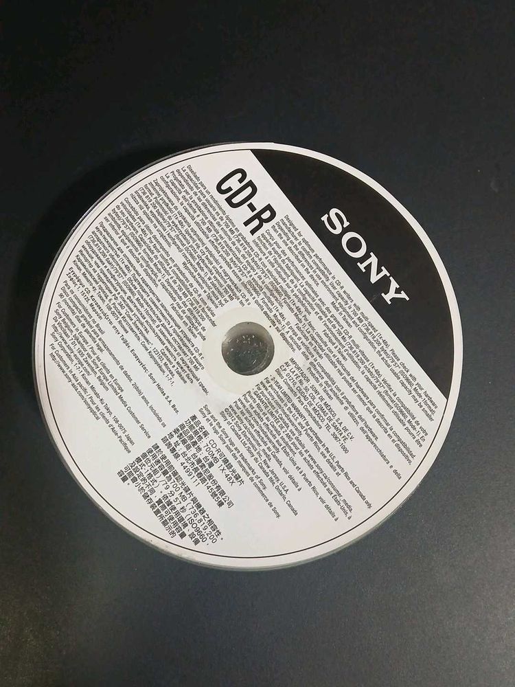 Sony CD-R Blank Disc