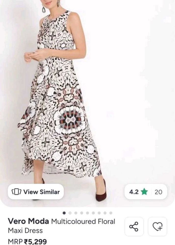 Vero Moda Floral Maxi Dress