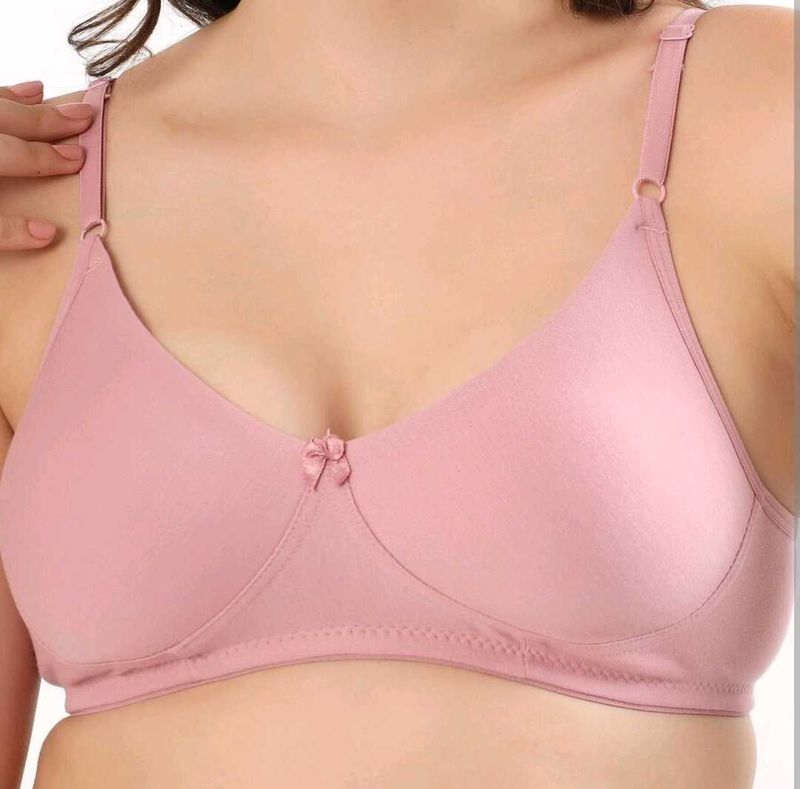 Comfortable Pink Bra