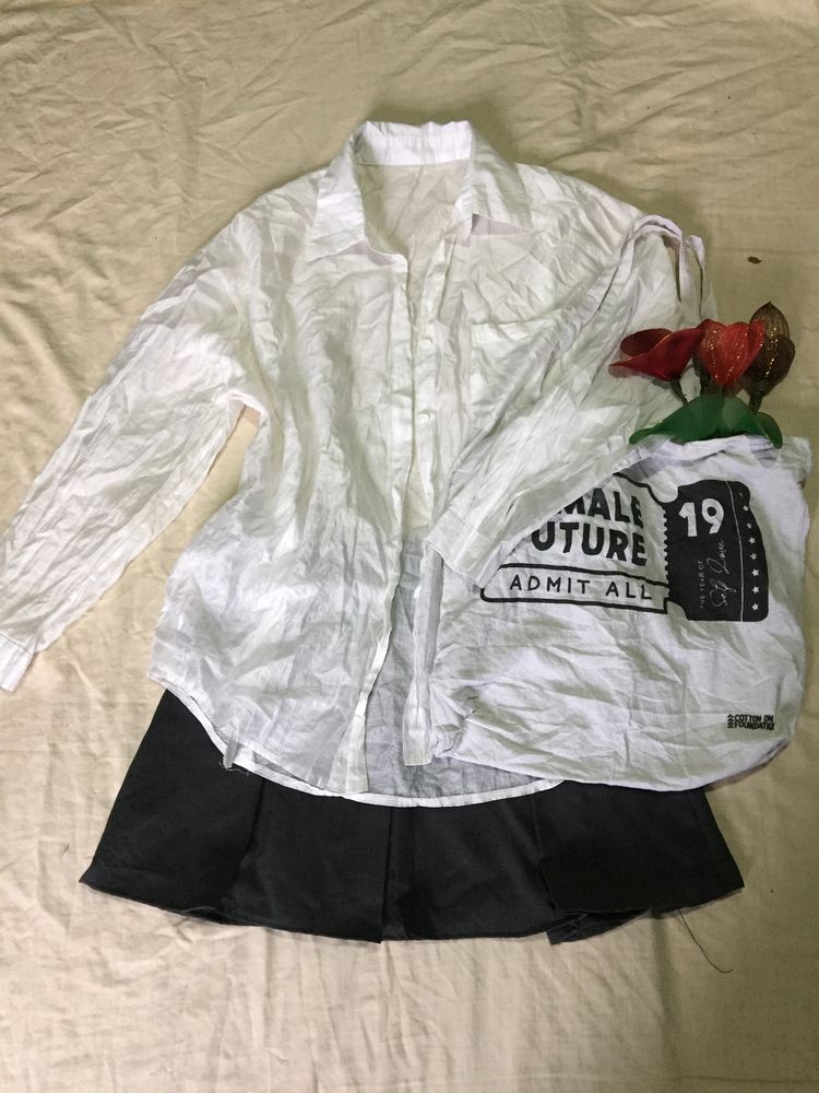 Summer White Shirt