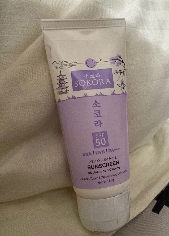 Sokora Sunscreen SPF 50