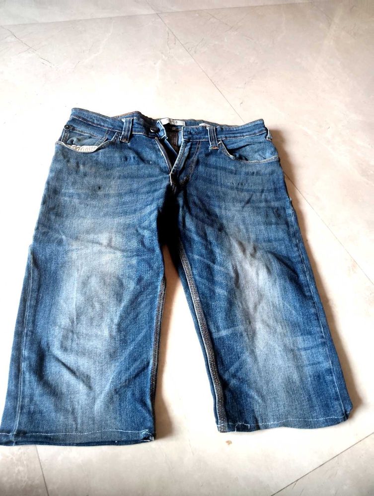 Blue Denim Jorts