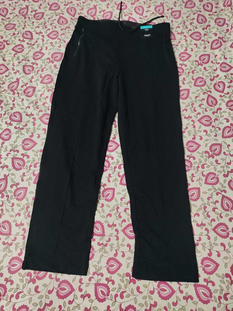 M&amp;S black joggers (Straight)
