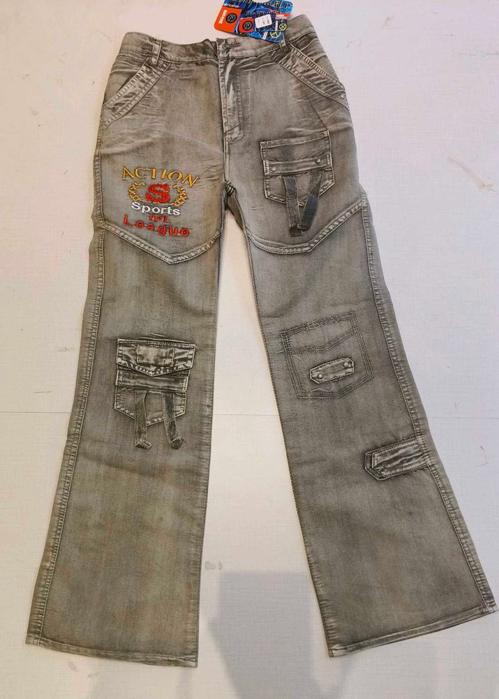 Y2K Action Sports League Jeans