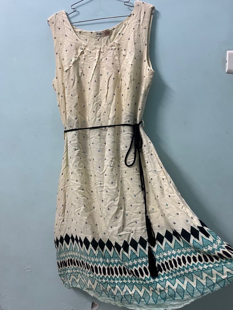 Off White Tunic Dress